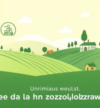 Obraz pola w stylu rysunkowym obok tytułu artykułu na dole