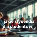 Obraz grupy studentów na rozmytym tle z tytułem artykułu w środku