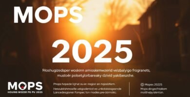 Obraz przedstawiający kilka domów na rozmytym tle o zachodzie słońca z nazwą artykułu w środku