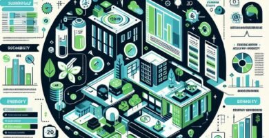 Obraz w niebieskim kółku przedstawiający różne firmy energetyczne i symbole energii elektrycznej